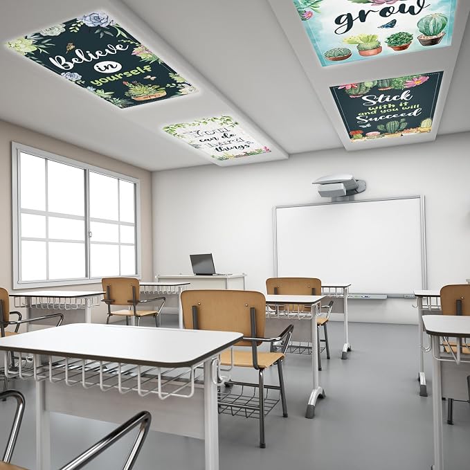 8 Pcs Fluorescent Light Covers - Image 7