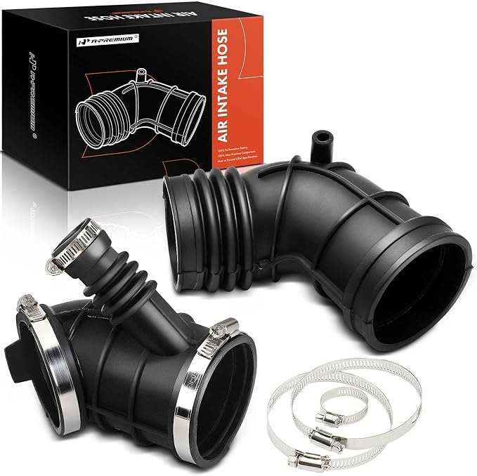 A-Premium 2 Air Intake Hose Tube Compatible by A-Premium