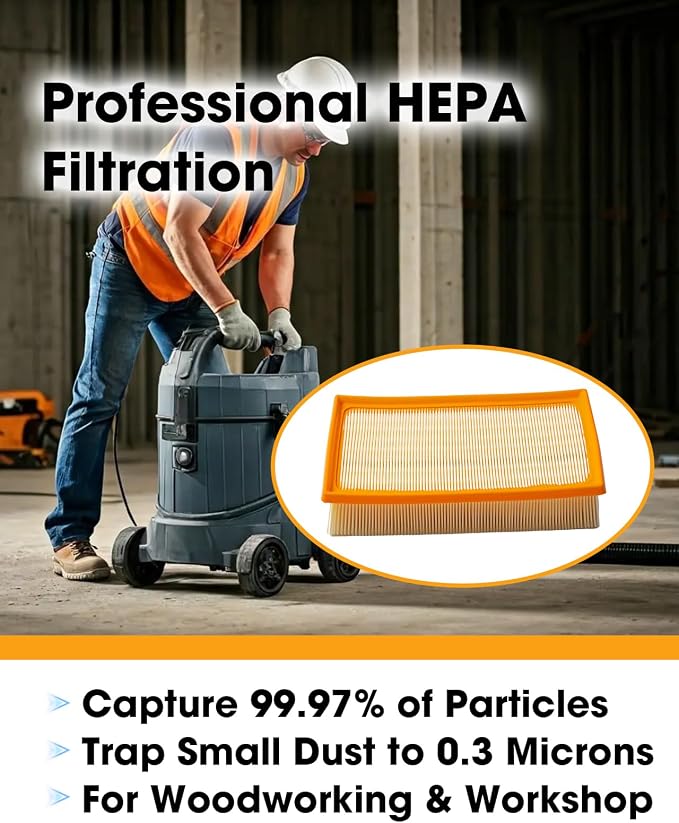 Flat HEPA Filter Replace VF130H Fit - Image 4
