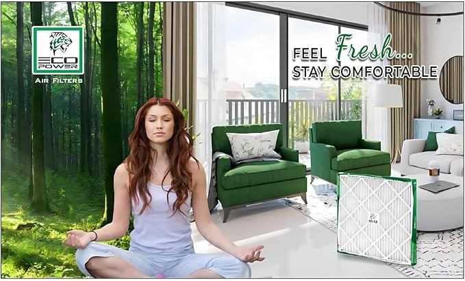 20x25x1, Pleated HVAC AC Furnace Air Filters Replacement, Comparable to MPR - Image 2