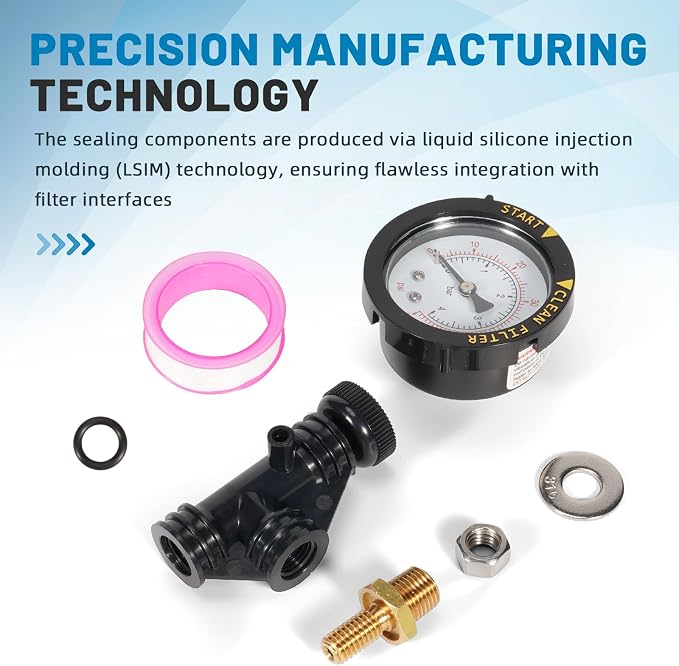 154687 Air Release Relief Valve Kit, Replacement Pool and Spa Filter Compatible - Image 5
