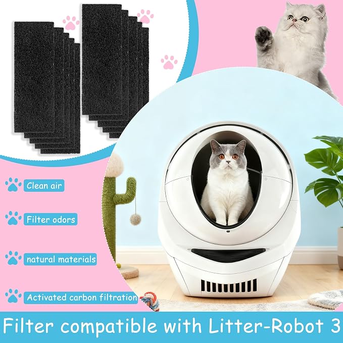 10 Pack Carbon Filters Compatible - Image 2