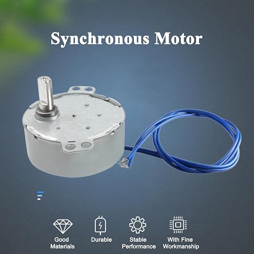 Fielect 2Pcs Synchronous Motor AC 110V 15-18RPM Turntable Motor CW Direction 4W - Image 4
