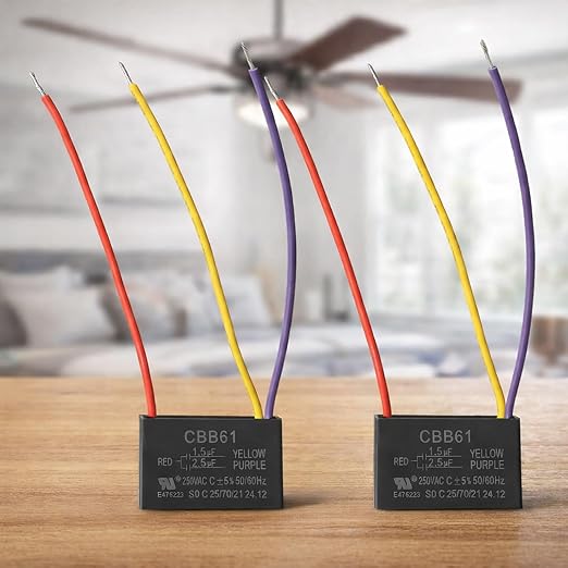 Podoy CBB61 Ceiling Fan Capacitor .+. Compatible by PodoyDirect