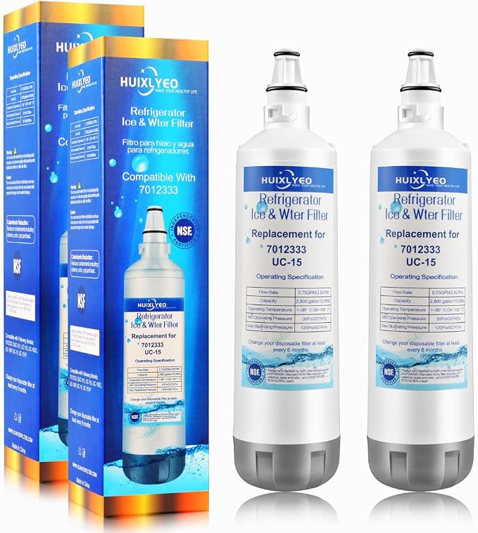 7012333 UC-15 Ice Maker Water Filter, Compatible by MMFILTER