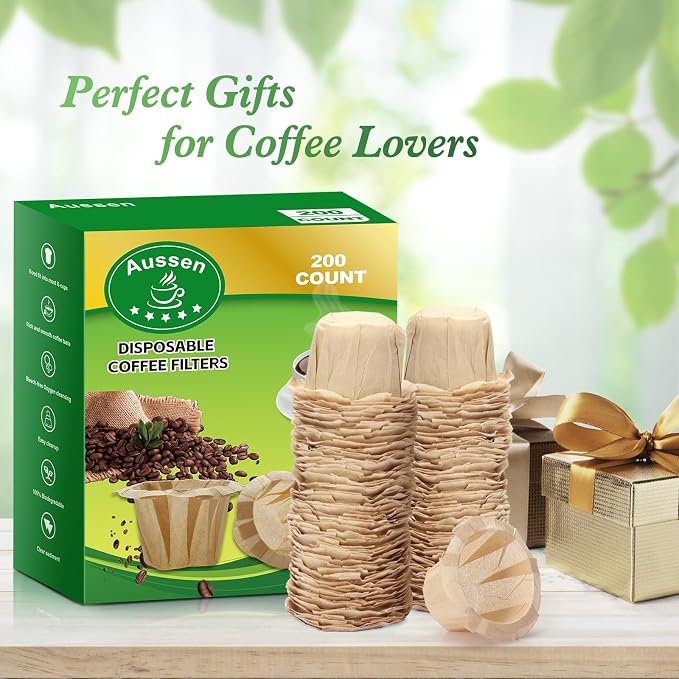 Aussen Disposable Coffee Paper Filters Replacement Kerig Filter Fit All Keurig - Image 7