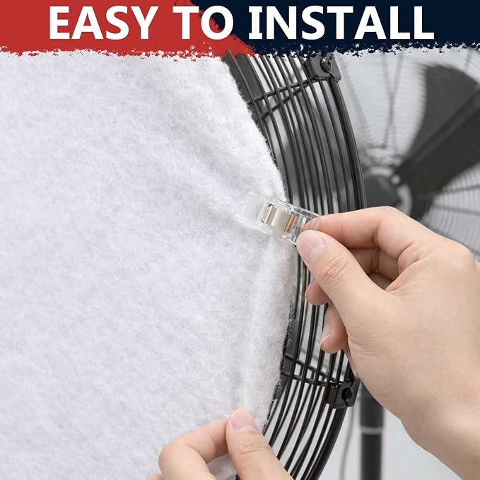 2 Pack Universal 30" Round Fan Filter - Image 5
