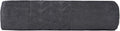 BAGNO MILANO Organic Turkish Cotton Bath Towels, Luxury Jacquard Collection, Certified Organic Highly Absorbent, Soft-Plush Towel Set (Charcoal, Bathsheet)