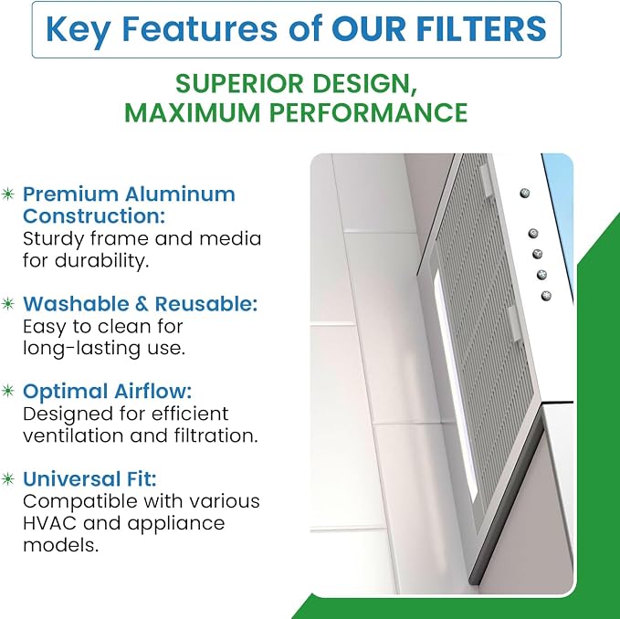 Filter Everything Replacement Aluminum Pre/Post Filter Compatible - Image 3