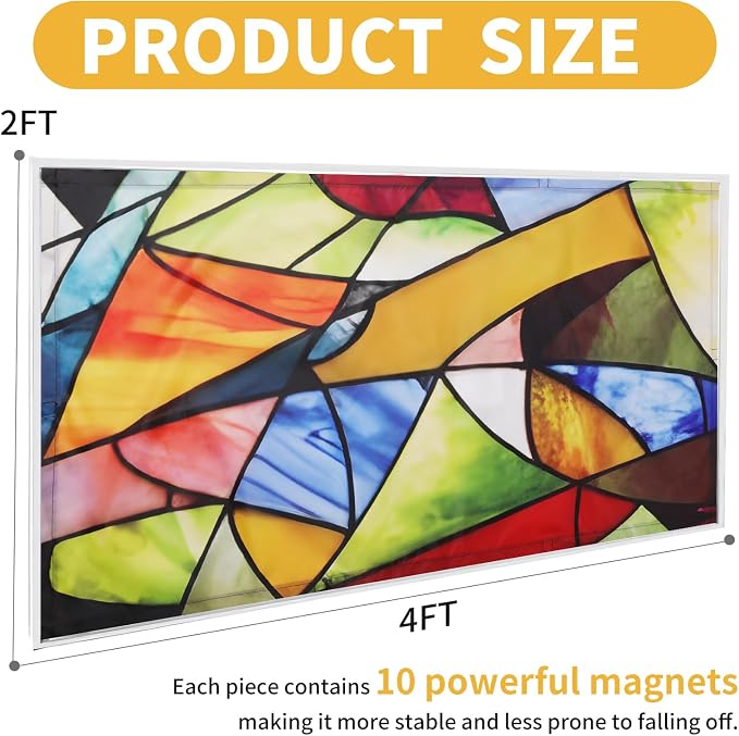Torixqi 2pcs Fluorescent Light Covers - Image 2