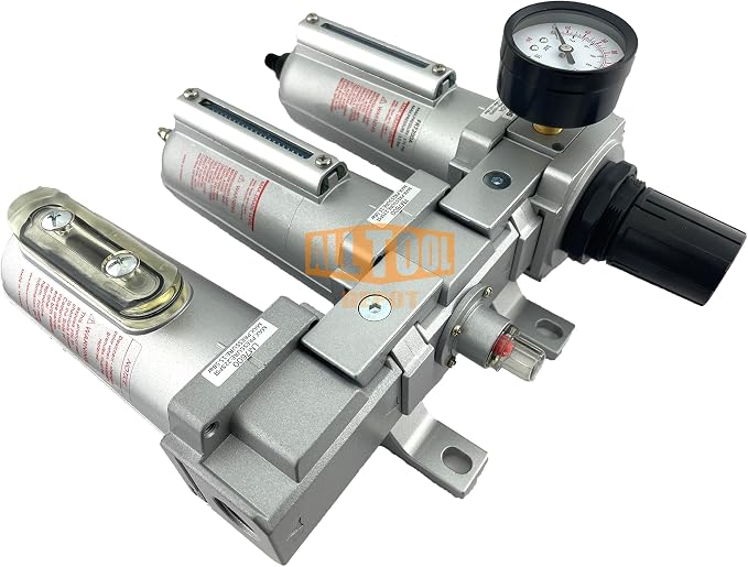 3 STAGE, HEAVY DUTY INDUSTRIAL GRADE FILTER REGULATOR COALESCING DESICCANT - Image 5