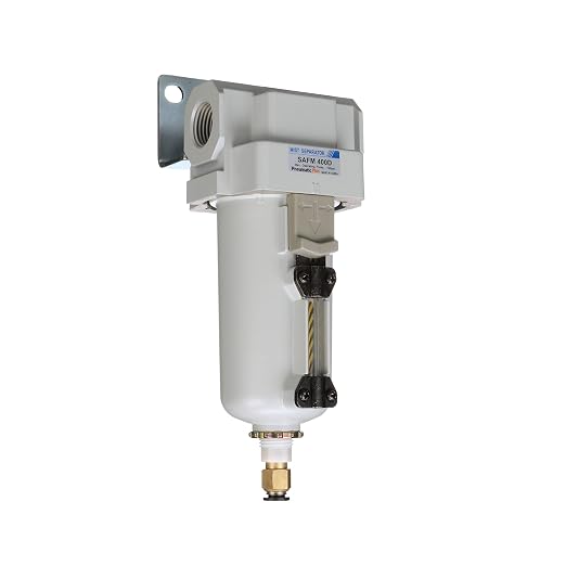 PneumaticPlus SAFM400-N04BD-MEP Compressed Air Coalescing Filter, 0.1 Micron by PneumaticPlus