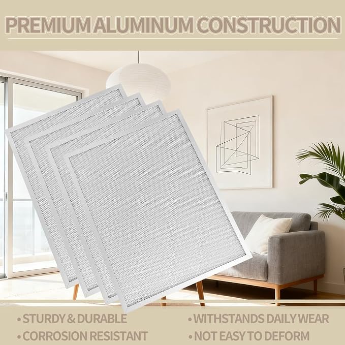 4 Pcs 203368 Air Pre Filter 16'' x 12.5'' Fit - Image 2