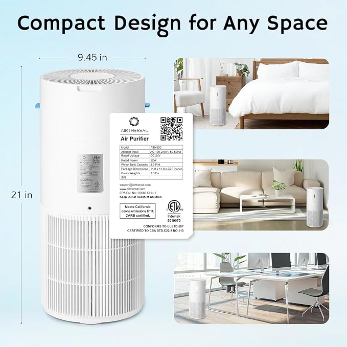 Airthereal 2-in-1 Air Purifier & Humidifier Combo - Image 9
