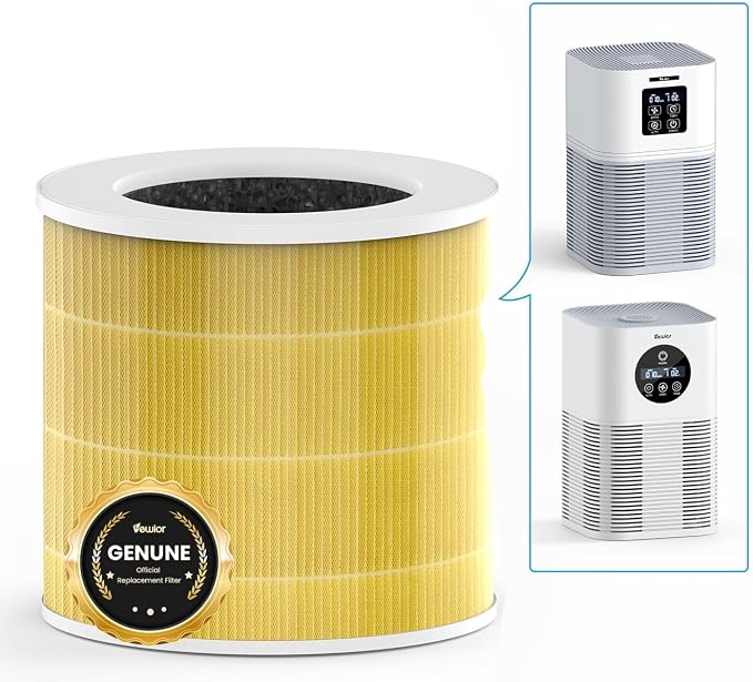 VEWIOR Official A1 A1W Air Purifier Replacement Filter H13 Air Purifier Filter by VEWIOR