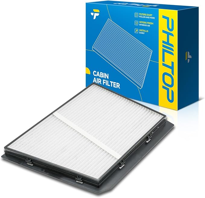PHILTOP HEPA Cabin Air Filter w/Activated Carbon, Compatible by PHILTOP
