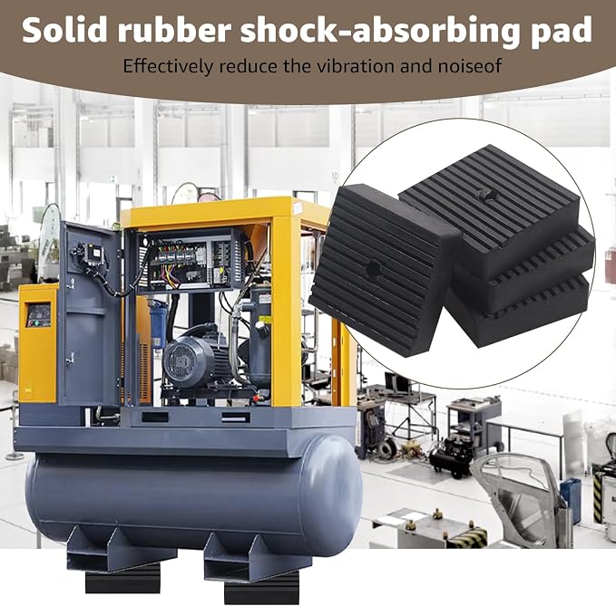 Shock pad for air Compressor or Equipment, Solid Rubber, for Air Conditioner - Image 8
