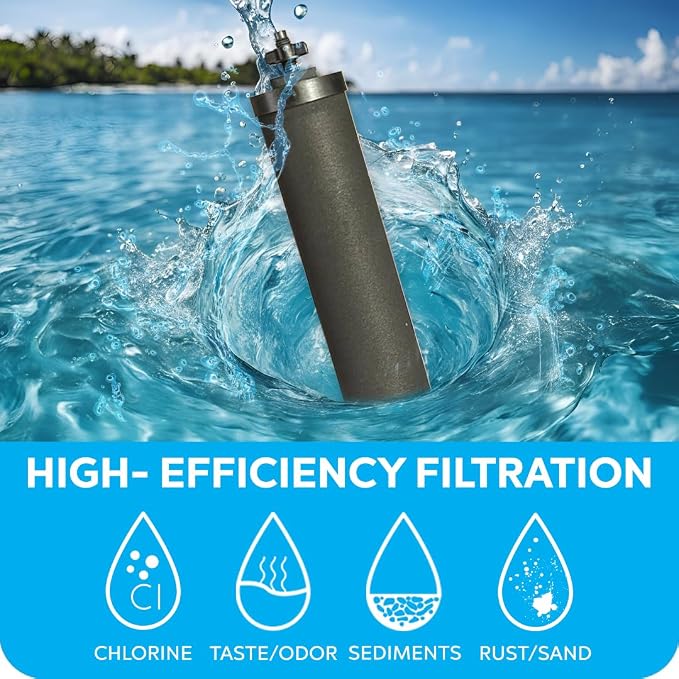 Authentic CB9 Clearbrook 9-Inch Gravity-Fed Water Filter Systems, Replacement - Image 3