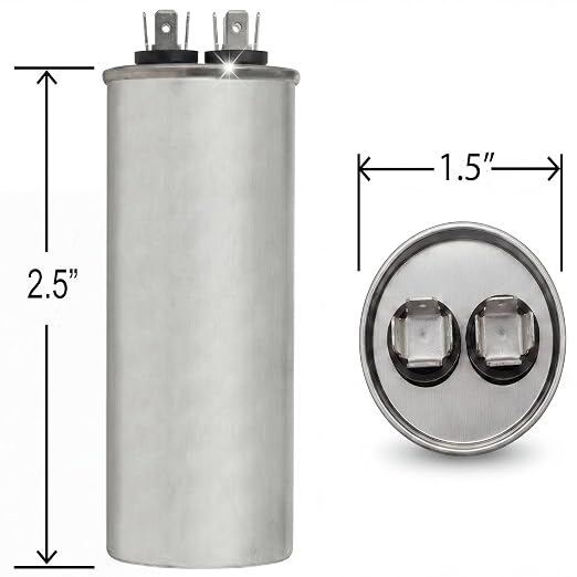 ClimaTek 7.5 MFD 370/440 Volt VAC Run Round Capacitor CAP99-0754R - Image 6