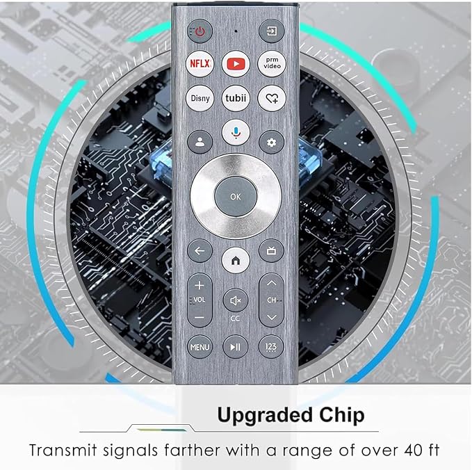 ERF6A80 Voice Remote fit Hisense TV Remote, Compatible - Image 3