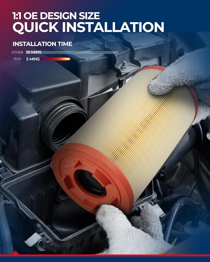 KAX Engine Air Filter, CA11950 Replacement - Image 7
