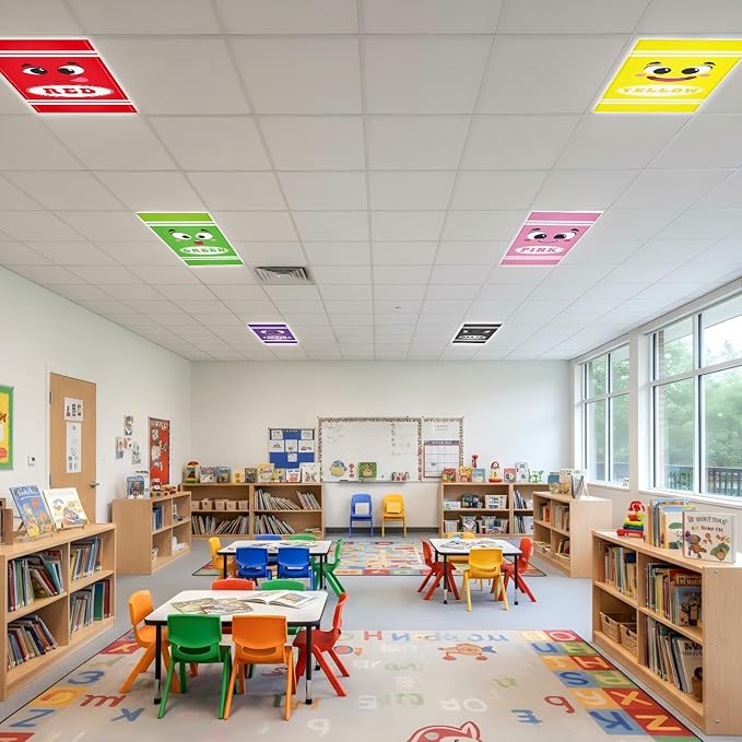 Wiooffen 6 Pcs Fluorescent Light Covers - Image 7