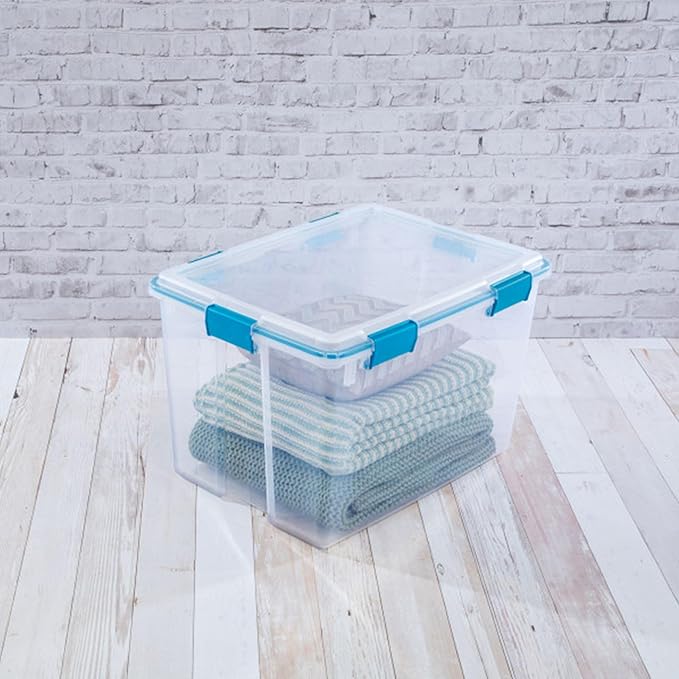 Sterilite 16-Pack Gasket Box, Weather-Resistant Storage Bins - Image 7