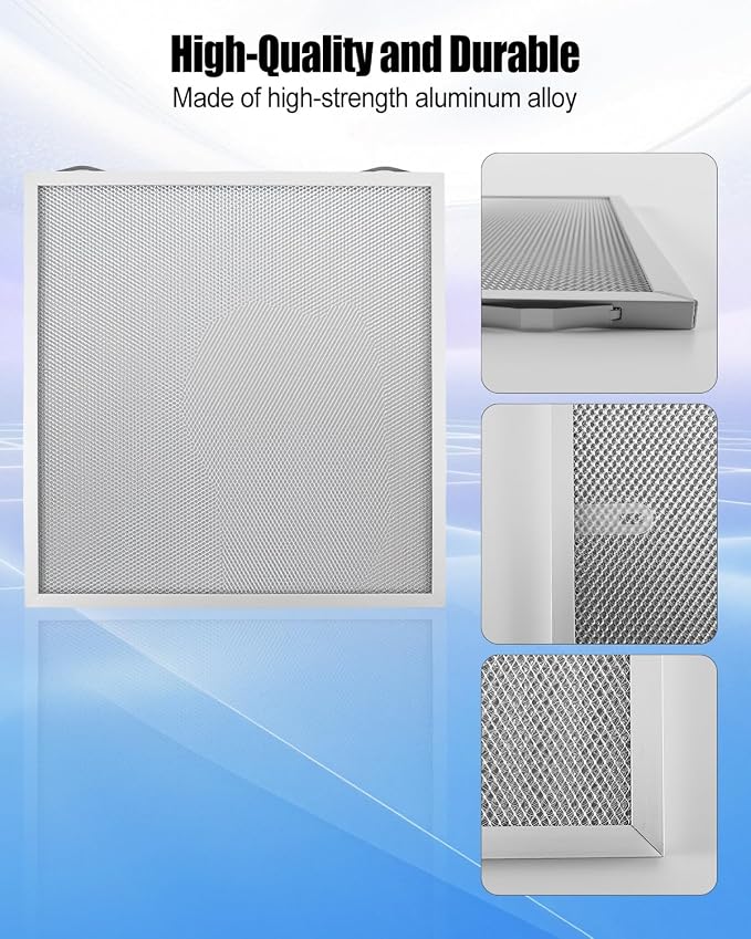 2 Pcs Grease Range Hood Filters Fit - Image 3