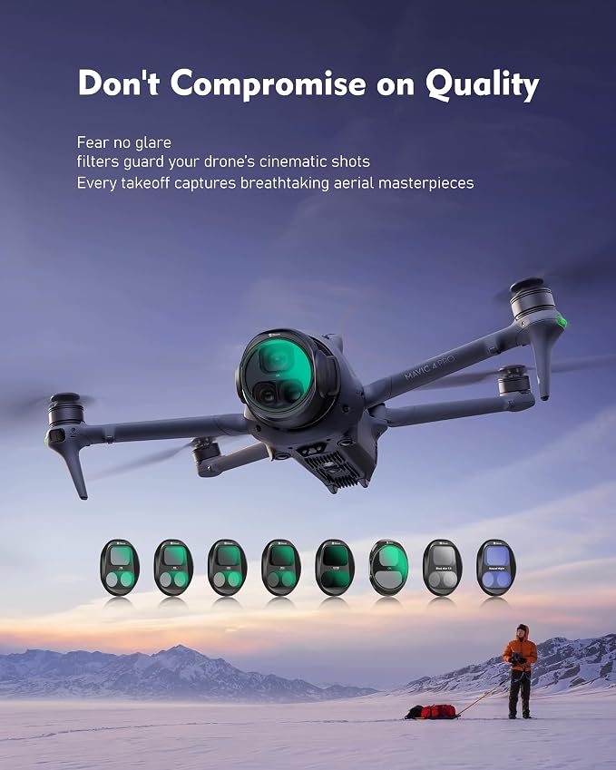 Light Pollution Filter for DJI Mavic 4 Pro, LPR Filter Reduces Urban Orange Glow - Image 6