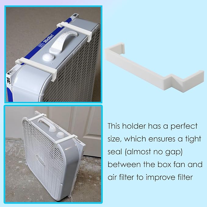 Box Fan Filter Clip Compatible - Image 5