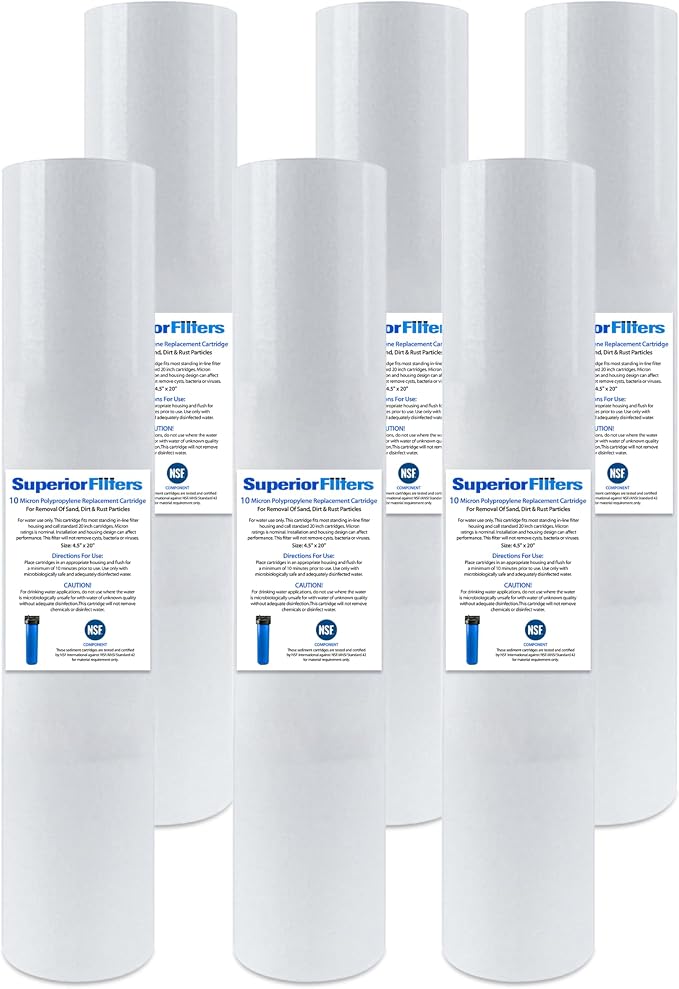 10 Micron Sediment Filter by SuperiorFilters