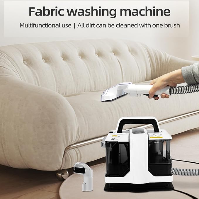 Portable Multifunctional Carpet Cleaning Machine, Electric Floor Scrubber and - Image 4