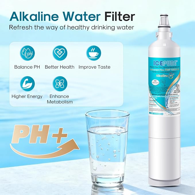 ICEPURE Alkaline 5231JA2006A Refrigerator Water Filter Replacement - Image 4
