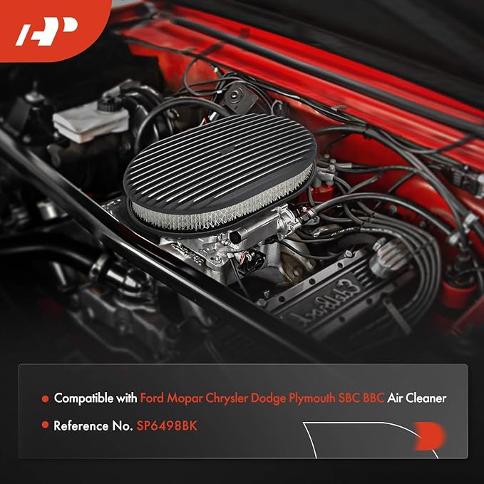 A-Premium Universal Air Cleaner Filter Assembly - Image 2