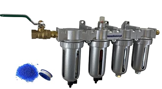 THB 4 Stage Ultra Clean Compressed Air Filter Dryer Combination by Unknown
