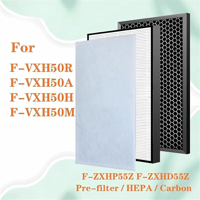 Replacement HEPA Activated Carbon Filter，Compatible - Image 2