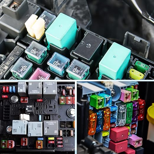 Nilight Blade Jcase Car Fuse Assortment Kit 5A 7.5A 10A 15A 20A 25A 30A - Image 8