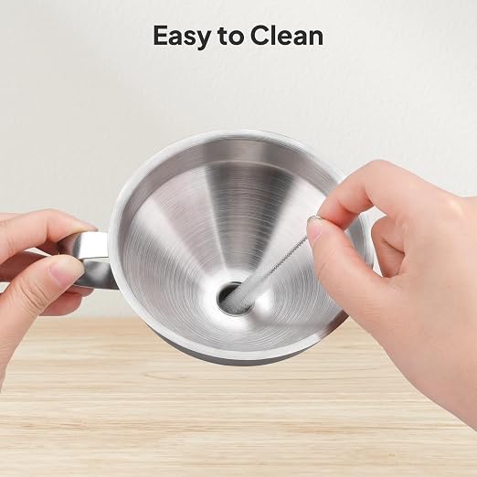 ELEGOO Stainless Steel Funnel, 3D Resin Metal Funnel - Image 6