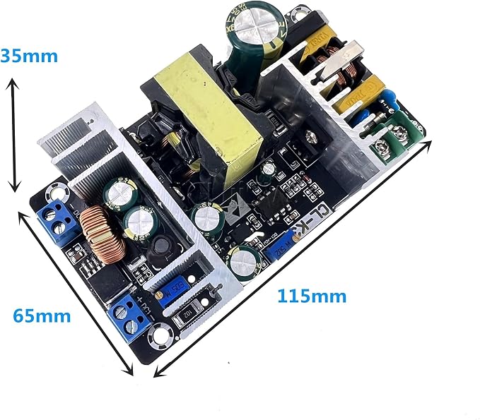Power Supply, Dual Output Isolated Switching Power Supply Module Adjustable - Image 4