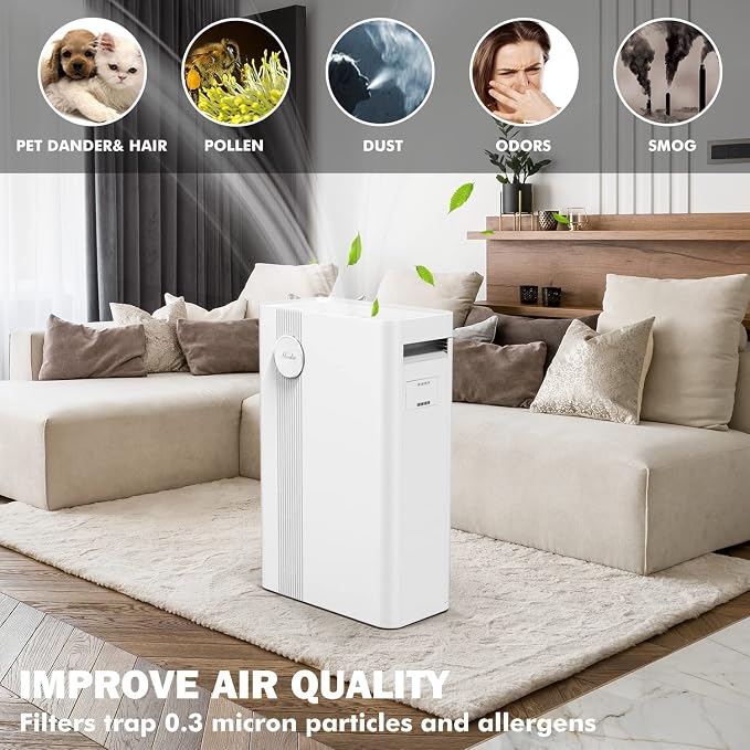 MOOKA H13 True HEPA Air Purifier Replacement Filter - Image 2