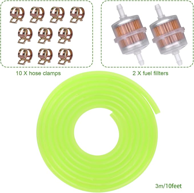 3/16 Fuel Line 10 Feet kit For Honda GC135 GCV135 GC160 GCV160 GC190 Lawn Mower - Image 6
