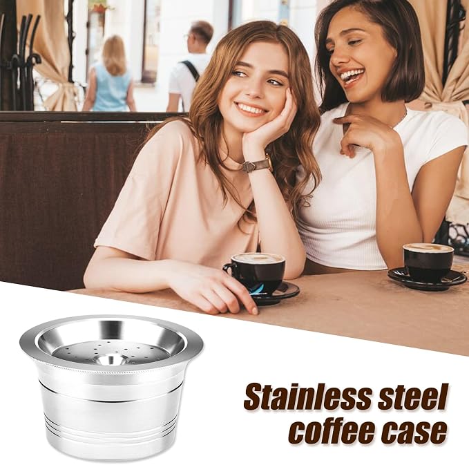 Sturdy Stainless Steel Coffee Filter Portable Filter Portable - Image 2