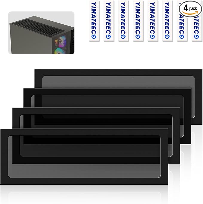 Dust Filter PC 360mmx120mm for Computer Cooler/PSU/Routers Nylon 80 Mesh by YIMATEECO