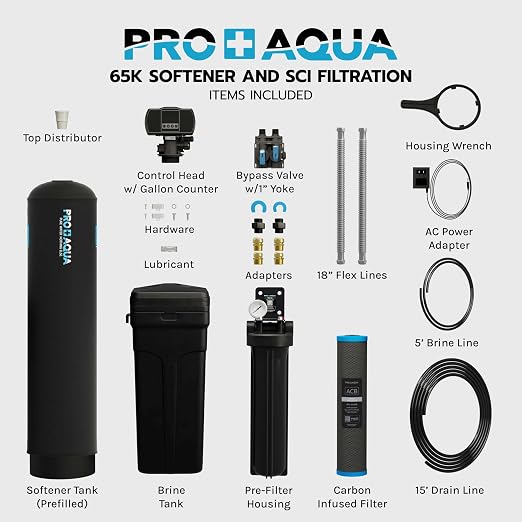 PRO+AQUA PRO-SCI-S65E Whole House Water Filter & Softener Bundle | 65, 000 - Image 2