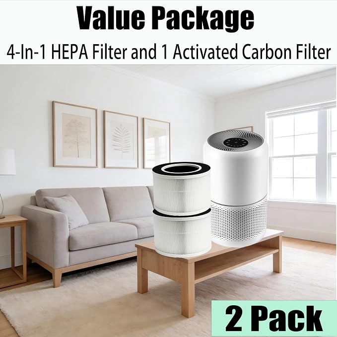 TD-1500 Replacement Filters for Tredy TD-1500 & TD-1500BM ​​Air Purifiers - Image 3