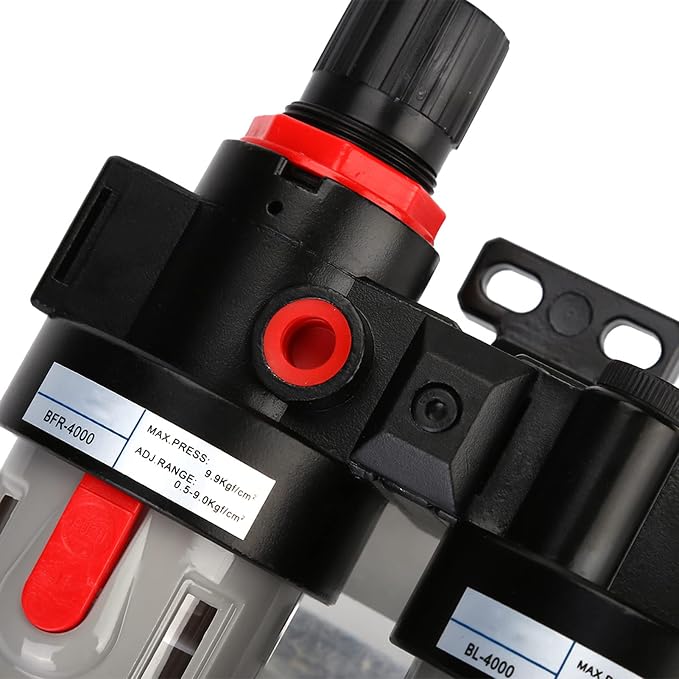PT1/2 Compressor Filter Kit High Efficiency Air Pressure Regulator - Image 7