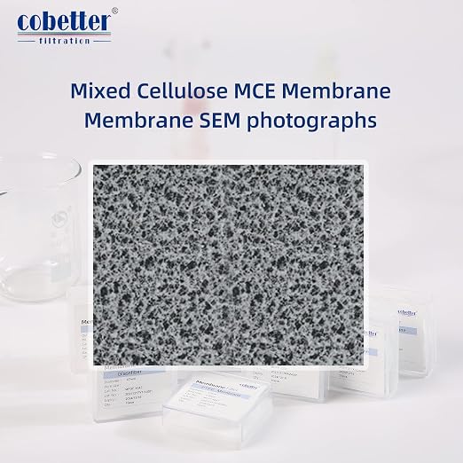 100 Pcs/Pack MCE Membrane Filters Lab Mixed Cellulose Esters Filter 47mm 0.45µm - Image 4