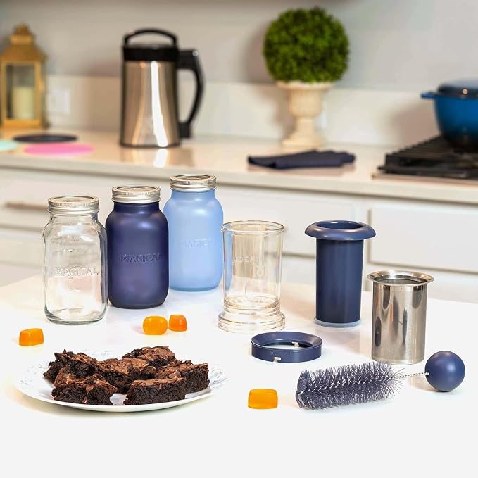 Magical Butter Infusion Bundle – Includes Filter Press, Butter Tray & 3 Mason - Image 2