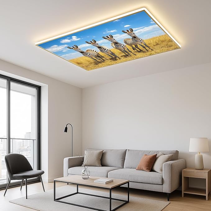 2 Pack Fluorescent Light Covers 4x2 ft Magnetic Light Covers - Image 7