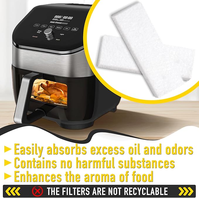 12PCS Air Fryer Filters, Suitable - Image 2